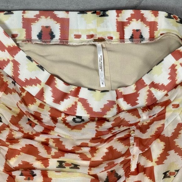 Free People Romi Mesh Aztec Print Mini Skirt - Picture 4 of 9